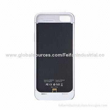 2000mAh Power Case for iPhone 5, with Lithium-ion Polymer Battery